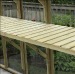 GREENHOUSES - Pressure treated staging, unpainted