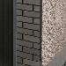 GARAGES AND CARPORTS - Brick front piers - choice of colours