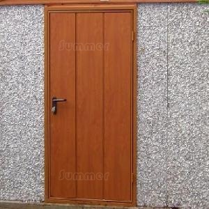 Options - colour finish personnel door