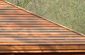 SUMMERHOUSES xx - Cedar slatted roof