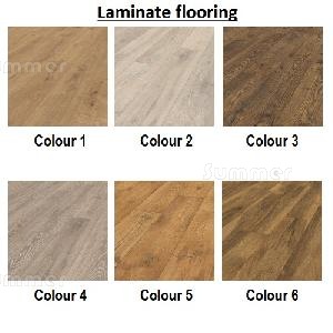Laminate floor - Full colour chart