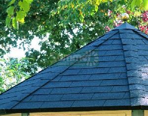 Roof options - thatched or felt tiles