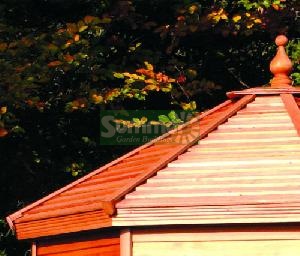 SUMMERHOUSES xx - Cedar slatted roof