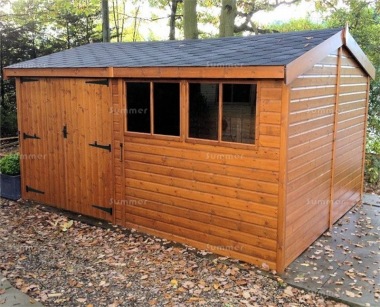 Side Door Apex Shed 934 - 2x2 Framing, All T and G