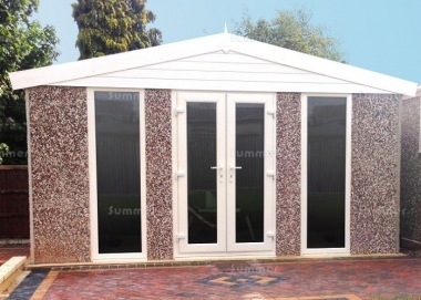 Spar Apex Concrete Shed 774 - PVCu Windows, Fascias and Doors