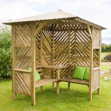 Corner Arbour 950 - Pressure Treated, PEFC Certified Corner Arbour 950 - Pressure Treated, PEFC Certified