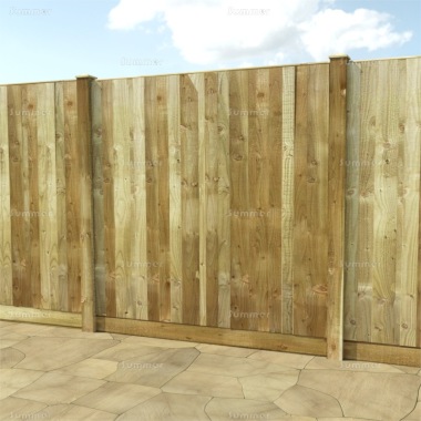 Fence Panel 805 - Feather Edge Closeboard, Pressure Treated