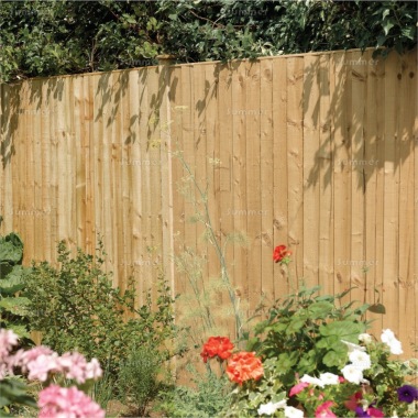 Fence Panel 203 - Feather Edge Closeboard, Pressure Treated, FSC® Certified