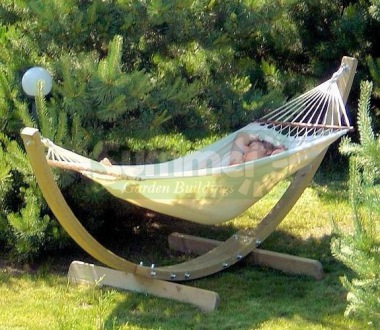 Hammock With Stand 223 - Pressure Treated, Arched Frame Hammock With Stand 223 - Pressure Treated, Arched Frame