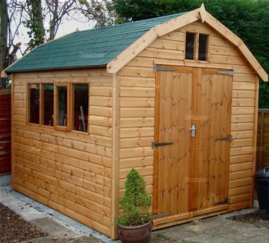 Shiplap Barn Style Apex Shed 197 - All T and G