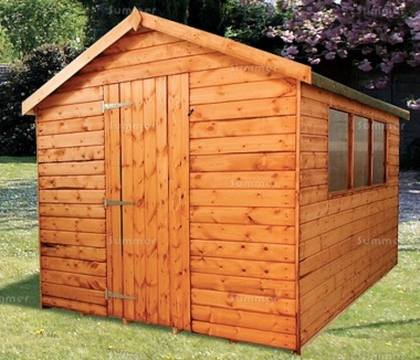 Shiplap Apex Shed 159 - Workshop, Thicker Boards