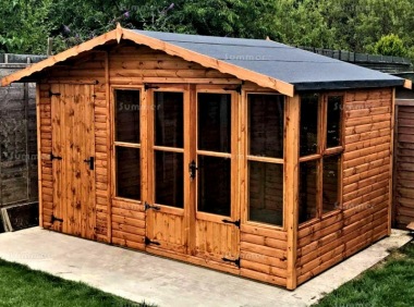 Apex Summerhouse 141 - Two Rooms, Large Panes, Fitted Free