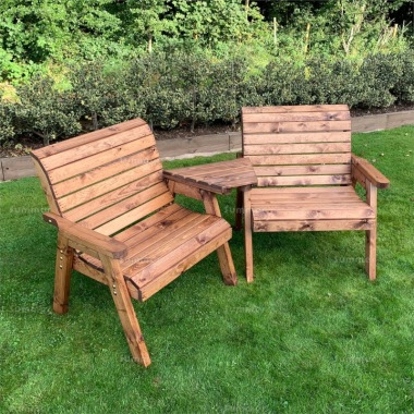 2 Seater Companion Set 497 - Angled Tray, Fully Assembled, FSC® Certified 2 Seater Companion Set 497 - Angled Tray, Fully Assembled, FSC® Certified