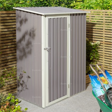 Pent Metal Shed 508 - Galvanized Steel