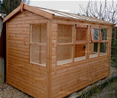 Potting Shed 19 - 2x2 Framing, All T and G