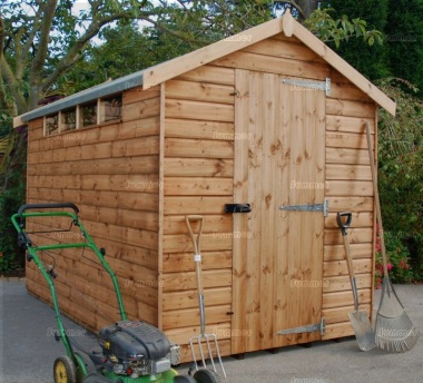 Security Apex Shed 569 - Shiplap, T and G Floor and Roof