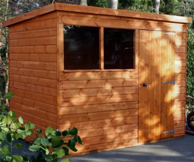 Shiplap Pent Shed 576 - T and G Floor and Roof