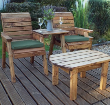 2 Seater Companion Set 445 - Square Tray, Table, Fully Assembled, FSC® Certified 2 Seater Companion Set 445 - Square Tray, Table, Fully Assembled, FSC® Certified