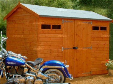 Security Apex Shed 621 - Side Double Door, Extra Tall, Fitted Free