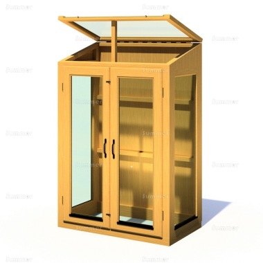 Wooden Growhouse 117 - Toughened Glass, FSC® Certified
