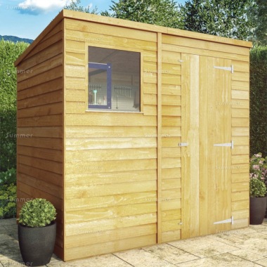 Overlap Pent Shed 254