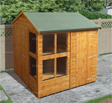 Apex Potting Shed 821 - Fast Delivery, Two Rooms
