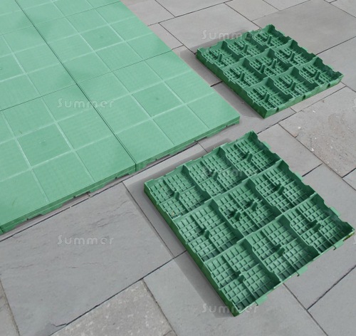 GREENHOUSES - Greenhouse Base - Eco-paving footpath, 770mm wide